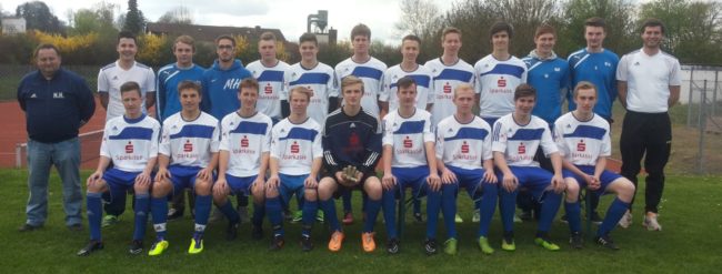 A Junioren Mannschaftsfoto