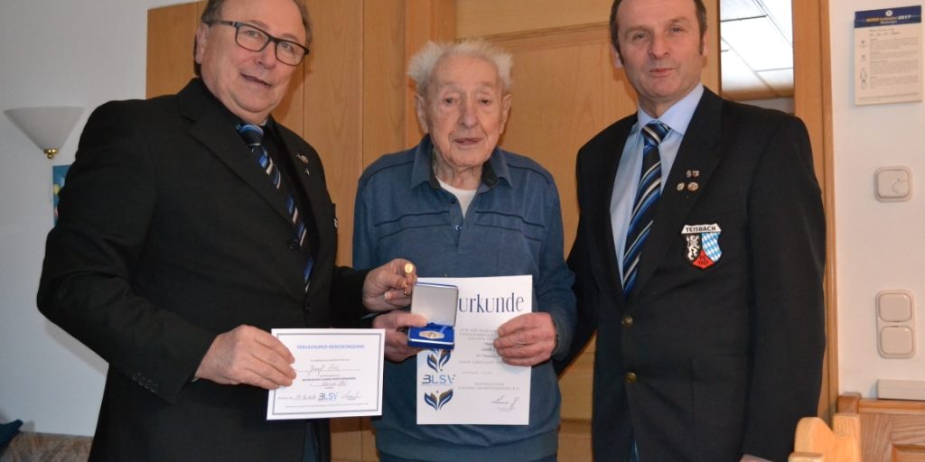 Ehrung Josef Erl Februar 2017