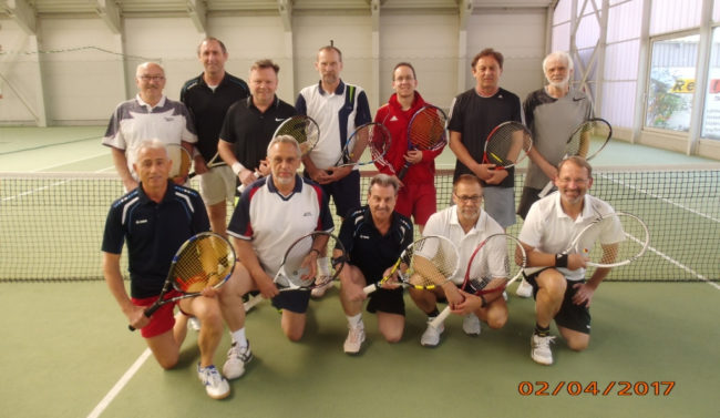 Abschluss Tennishallensaison April 2017