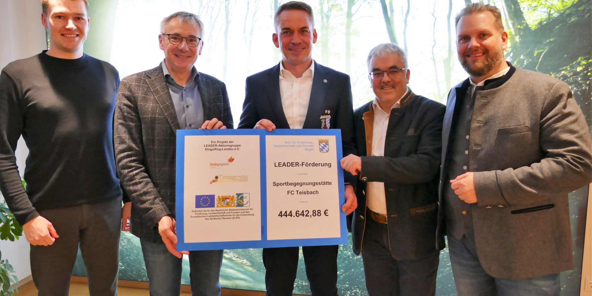 PM Förderbescheid FC Teisbach