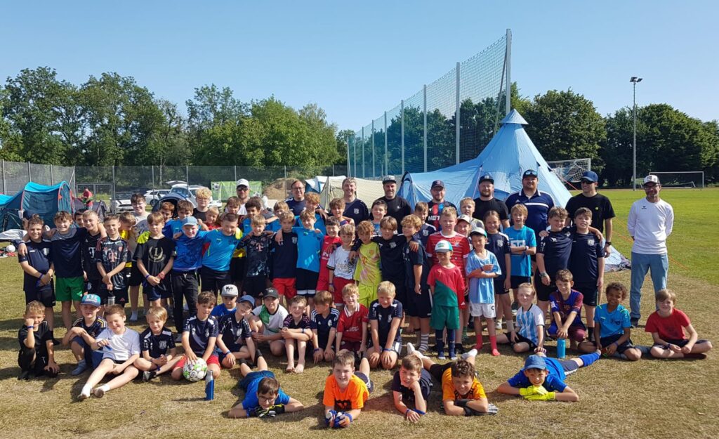 Ereignisreiches Zeltlager beim FC Teisbach